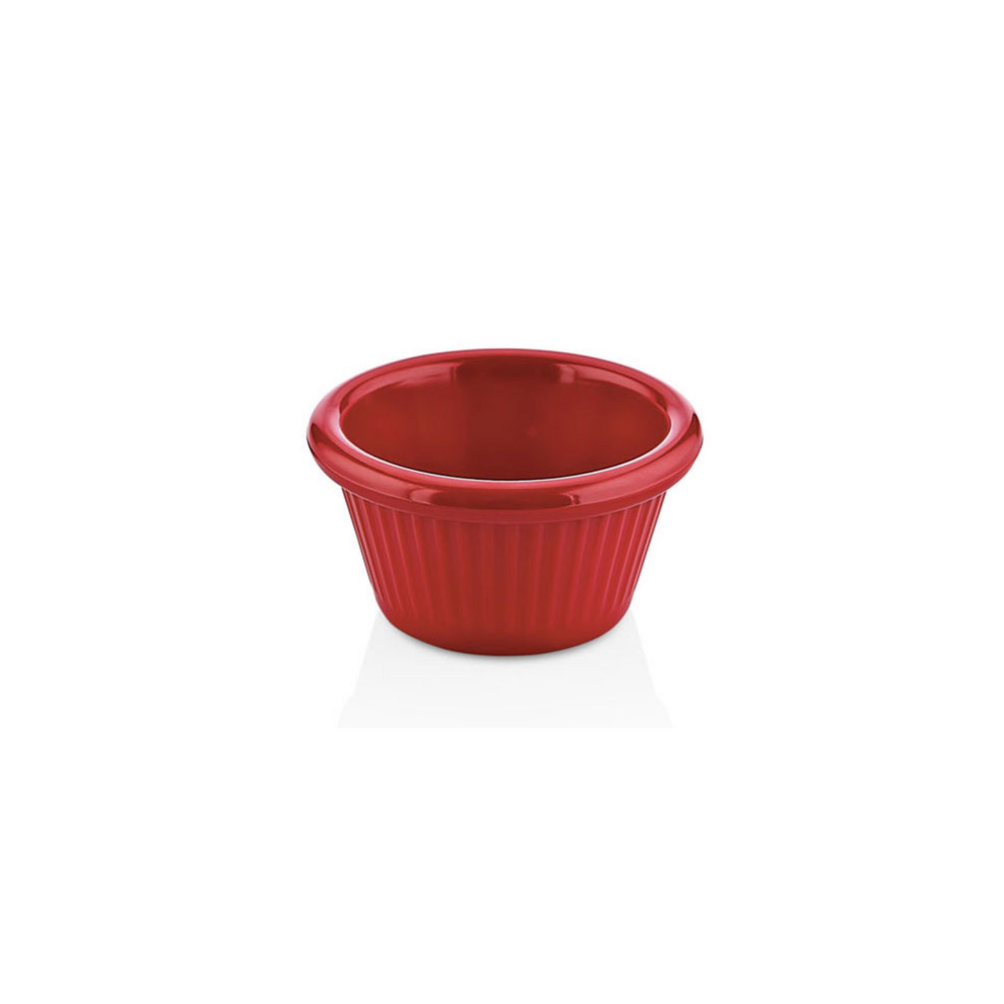 Soser melamine (Kuqe), Ø6 cm