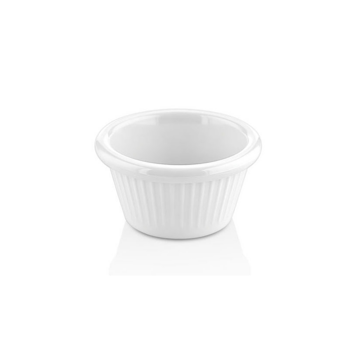 Soser melamine (Bardhë), Ø7 cm