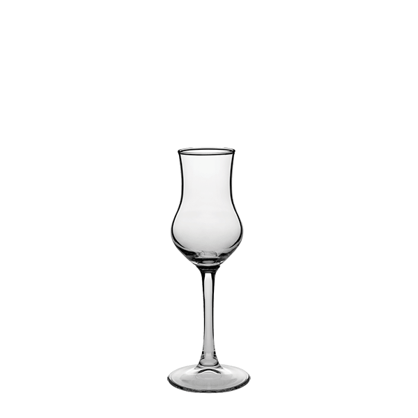 Gotë qelqi për likër Grappa, 9.5 cL