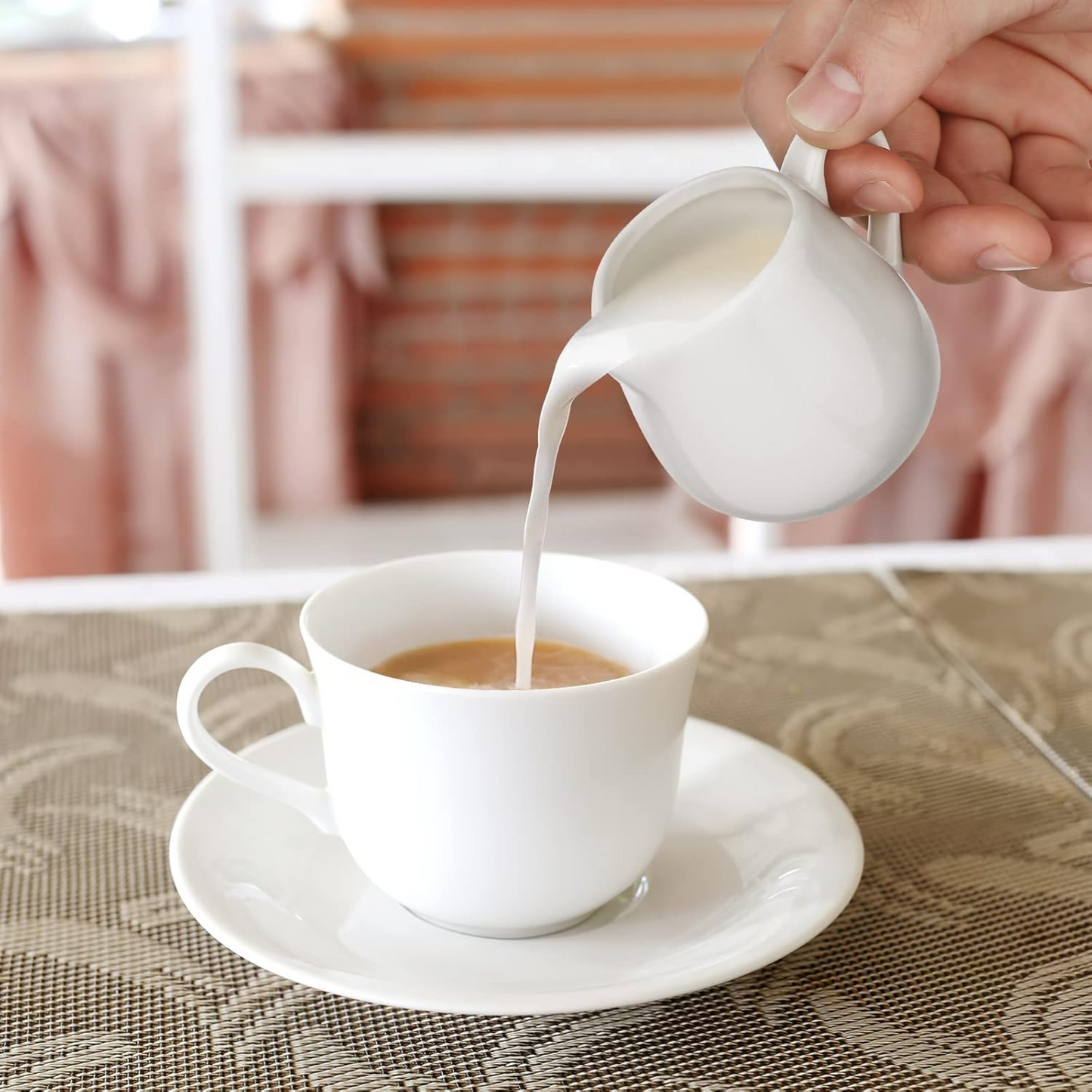 Enë porcelani për qumësht & çokollatë, 8 cL