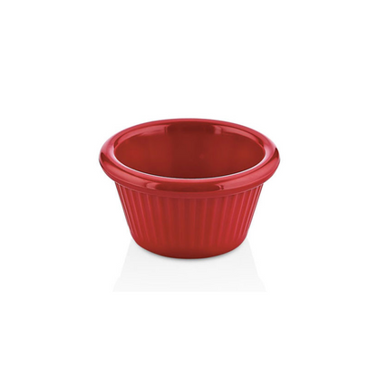 Soser melamine (Kuqe), Ø7 cm