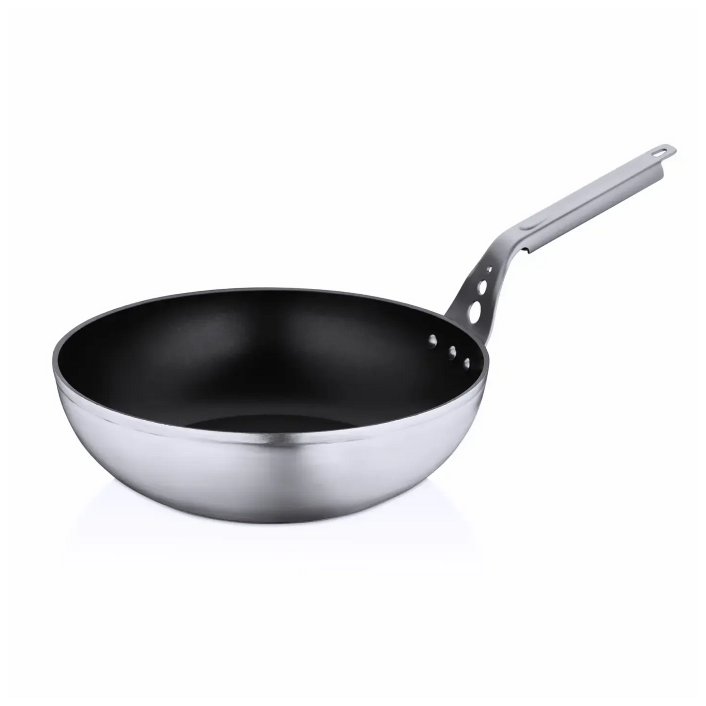 Tigan profesional alumin/teflon Wok Padella, Ø32x10 cm