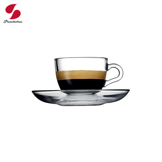Filxhanë dhe pjatëzë për espresso Basic, 8.5 cL