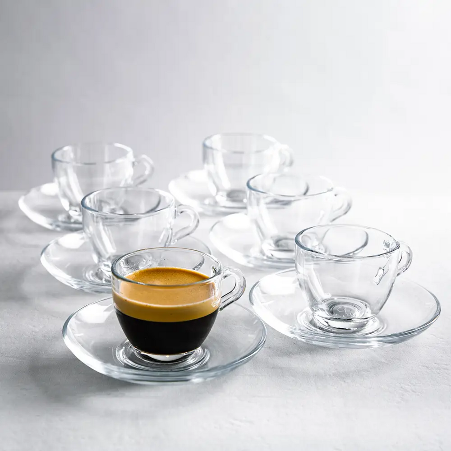 Filxhanë dhe pjatëzë për espresso Basic, 8.5 cL